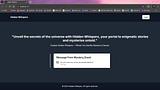 Hidden Whisper || Anonymous Messaging Application