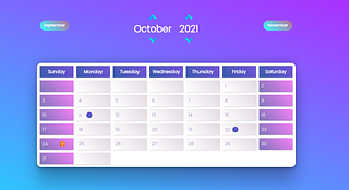 Calendar App Calendar App