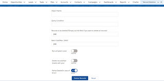 Salesforce Batch To delete