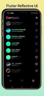 Flutter Reflective UI