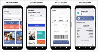 Ticket Booking App (UI) - Flutter