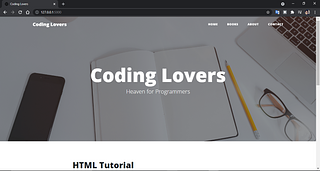 Coding Lovers - A blogging website 