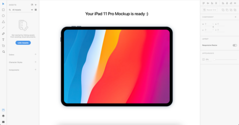 How to create an iPad Pro 11 Mockup