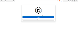 Log In Authentication with Password Verification