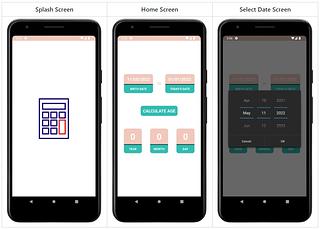Age Calculator - Android Project