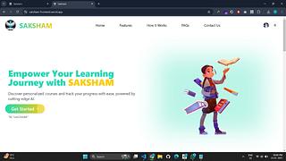 SAKSHAM: Ai course generator SAKSHAM: Ai course generator