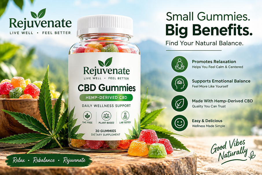 Rejuvenate CBD Gummies – Easy-To-Take Gummies For Everyday CBD Support Rejuvenate CBD Gummies – Easy-To-Take Gummies For Everyday CBD Support
