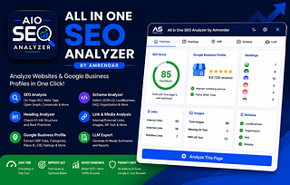 All In One SEO Analyzer by Amrendar All In One SEO Analyzer by Amrendar