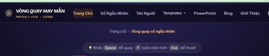 Vòng Quay May Mắn Vòng Quay May Mắn