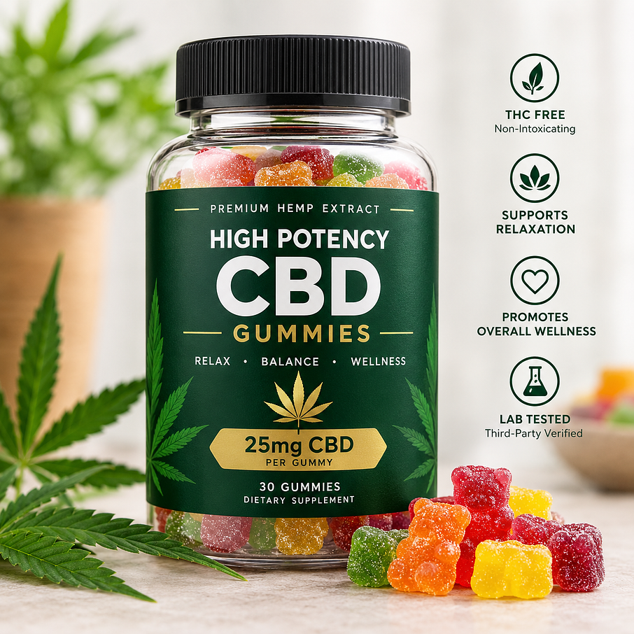 High Potency CBD Gummies Review: Benefits, Ingredients & What to Know