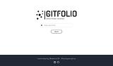 GitFolio by Saksham Gambhir (@sakshxm08)