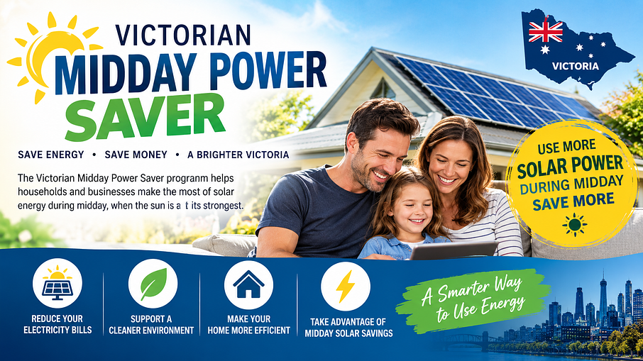Victorian Midday Power Saver Australia Victorian Midday Power Saver Australia