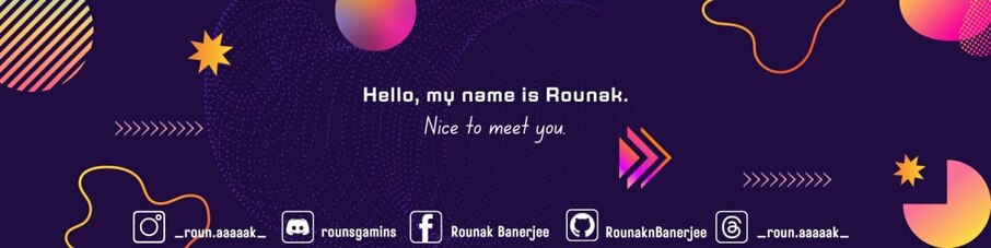 Rounak Banerjee