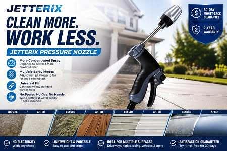 Jetterix Pressure Nozzle UK™ Review: Worth Buying? I Tested It
