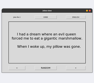 A joke app in various language 