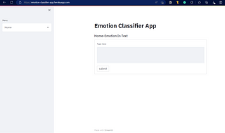 Emotion Classifier - NLP