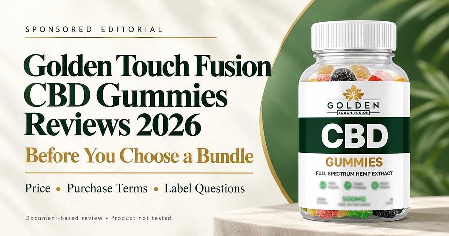 Golden Touch Fusion CBD Gummies Recovery & Joint Care: Relieve Inflammation & Body Aches Golden Touch Fusion CBD Gummies Recovery & Joint Care: Relieve Inflammation & Body Aches