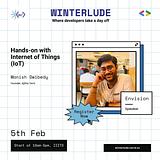 #winterlude #developers #googledeveloperstudentclubs #conference2023 | GDSC IIIT Delhi-Google Developer Students Club