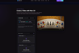 Wan 3.0 AI Video Generator