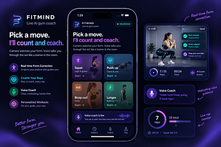 FITMIND — Live AI gym coach