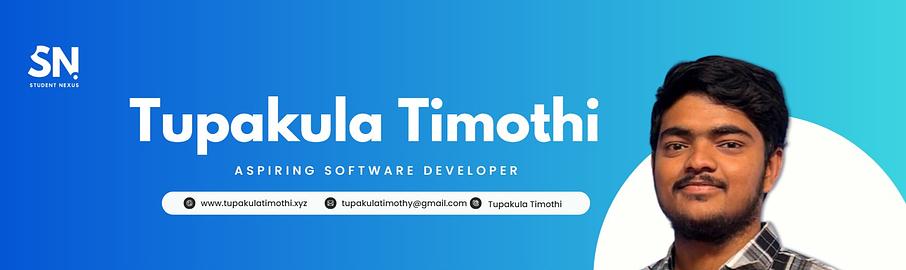 Timothi Tupakula Profile Banner