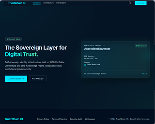 SolvID: Decentralized Self-Sovereign Identity Platform