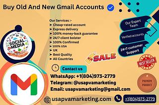 Buy Old And New Gmail Accounts