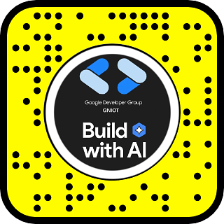 GDG GNIOT Build With AI 2025 Snap Lens GDG GNIOT Build With AI 2025 Snap Lens