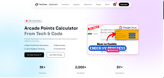 Google Cloud Arcade Points Calculator Tool | Arcade Facilitator Program | Arcade Points Calci