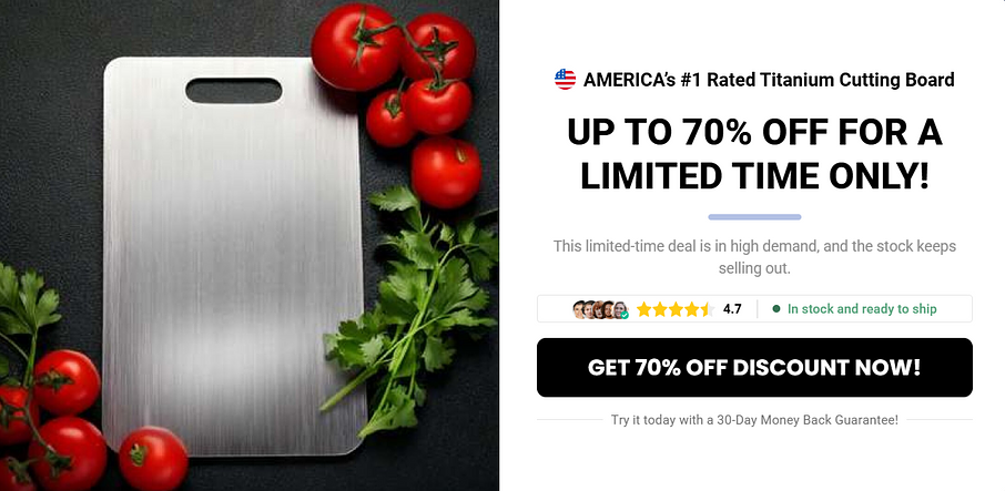 Katori Titanium Cutting Board Benefits: Durable, Hygienic & Easy to Clean Katori Titanium Cutting Board Benefits: Durable, Hygienic & Easy to Clean