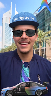 Google Antigravity BMW Car Snapchat Filter Google Antigravity BMW Car Snapchat Filter