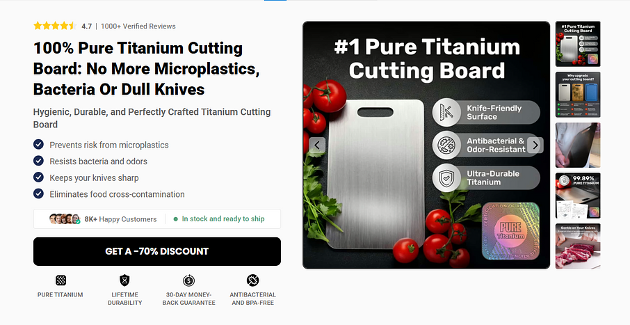 Katori Titanium Cutting Board Price & Reviews: Latest Deals for 2026 Katori Titanium Cutting Board Price & Reviews: Latest Deals for 2026