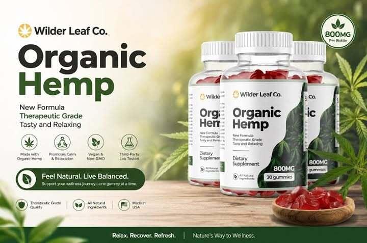 Wilder Leaf Organic Hemp Gummies™ Canada Official Website Wilder Leaf Organic Hemp Gummies™ Canada Official Website