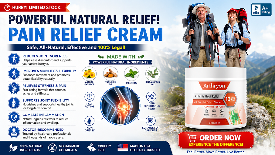 Arthryon Heat Relief Cream Ingredients: Are They Safe and Effective? (USA) Arthryon Heat Relief Cream Ingredients: Are They Safe and Effective? (USA)