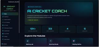 AI Cricket Coach – Personal AI Coach for Every Cricketer