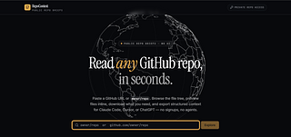 RepoContext — Read & Download Any GitHub Repo in Seconds