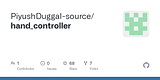 GitHub - PiyushDuggal-source/hand_controller
