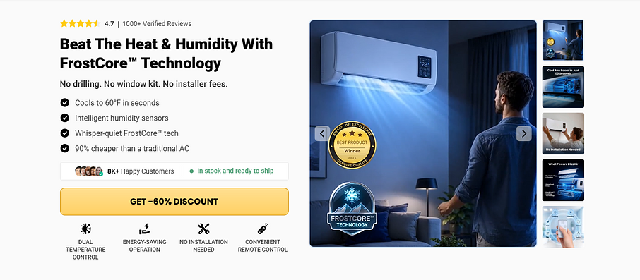 BlizzAir Portable AC USA Reviews: Benefits, Price & Official Store BlizzAir Portable AC USA Reviews: Benefits, Price & Official Store