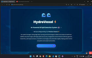 HydroVexel - An AI-Powered Oil Spill Detection System