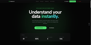 DataLensAI — Understand your data instantly with agentic, deterministic intelligence.