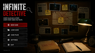 Infinite Detective – Interactive Mystery Investigation Game