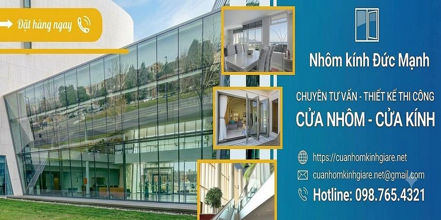 Cửa Nhôm Kính Giá Rẻ Đức Mạnh