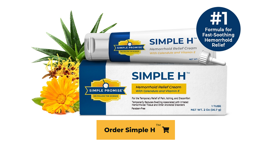 Simple H Hemorrhoid Relief Cream Ingredients & Benefits – USA Reviews & Results Simple H Hemorrhoid Relief Cream Ingredients & Benefits – USA Reviews & Results