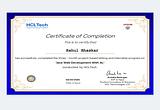 HCL Internship