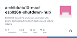 GitHub - architdutta10-max/esp8266-shutdown-hub: ESP8266-based PC shutdown controller with phone dashboard, timed self-destruct, and activity logging
