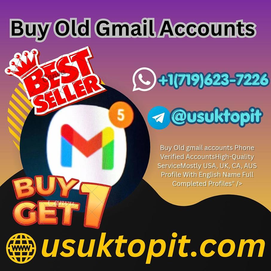 Buy Old Gmail Accounts