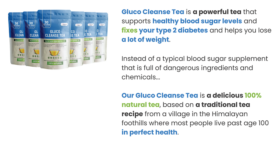 Gluco Cleanse Tea USA & Canada Review: Ingredients, Cost & Where to Buy Gluco Cleanse Tea USA & Canada Review: Ingredients, Cost & Where to Buy