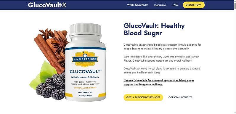 GlucoVault Blood Sugar Support GlucoVault Blood Sugar Support